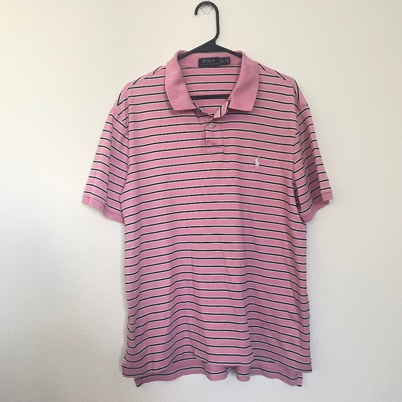 Polo Ralph Lauren Other - Polo Ralph Lauren Men's Polo Shirt Pink Size XXL